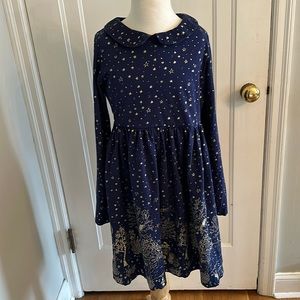 Mini Boden holiday dress in super soft cotton. Size 11/12 but runs small.